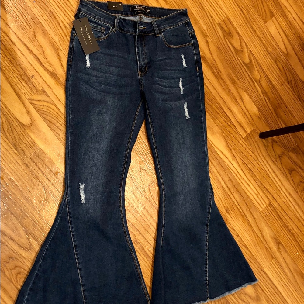 Women Bell-Bottom Jeans